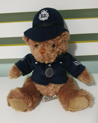 #ad KEEL TOYS ENGLISH POLICEMAN BOBBY TEDDY BEAR 24CM AU $24.00