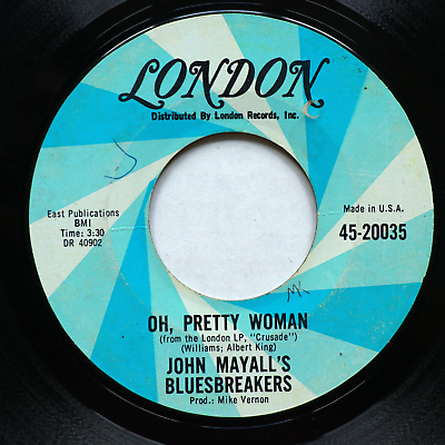 #ad John Mayall#x27;s Bluesbreakers Suspicions Oh Pretty Woman 45 rpm 7 quot; Single $21.37