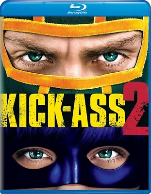 #ad Kick Ass 2 New Blu ray Aaron Taylor Johnson Christopher Mintz Plasse $10.99