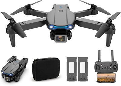 #ad Drone for Kids adult with 4K Camera，Remote Control Foldable Drone with Case $89.74