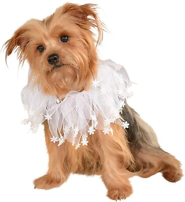 #ad #ad Rubies Costume Christmas Collection Snowflake Collar Pet Costume M L $8.99