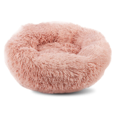 #ad Plush Pet Bed Pink Large $31.49