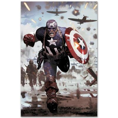 #ad Marvel Comics quot;Captain Americaquot; Limited Edition Art Canvas Numbered $525.00