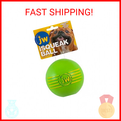 #ad JW Pet Dog Isqueak Ball Dog Toy Large Assorted Colors $8.97