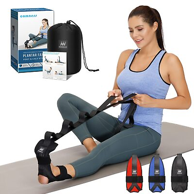 #ad Comness Foot and Calf Stretcher Stretching Strap $21.45