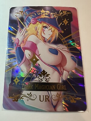 #ad DARK MAGICIAN GIRL Yu Gi Oh UR Goddess Story Anime Waifu Card Foil Doujin ACG $5.99