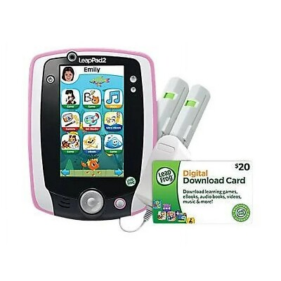 #ad LeapFrog LeapPad 2 Power Starter Bundle Tablet 4 GB 5quot; 480 x 272 pink $89.99