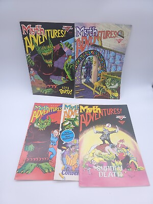 #ad Lot comics Myth Adventures Comic Book Lot # 8 12 apple comic VG $19.99
