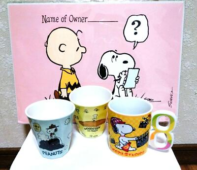 #ad Very Popular 9 Piece Set Snoopy Assorted $38.54