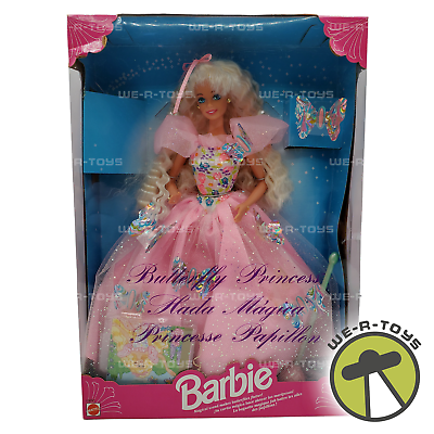#ad Butterfly Princess Barbie Doll 1994 Mattel 13051 NRFB $49.95