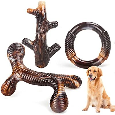 #ad #ad Dog Toys 3 Pack Indestructible Dog Chew Toys for Aggressive Chewers Tough N... $22.32