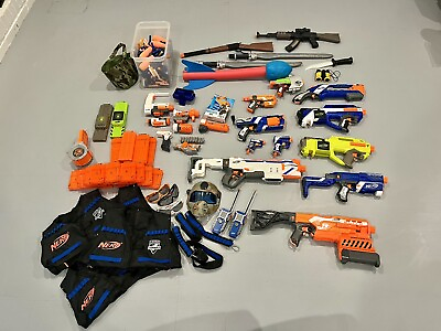 #ad Ultra Nerf Gun Package Lot $215.00