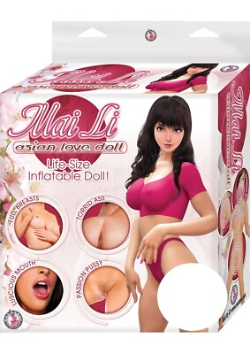 #ad Mai Li Asian Love Doll Blow Up Inflatable Male Masturbator Sex Toys Men 3 Holes $67.18