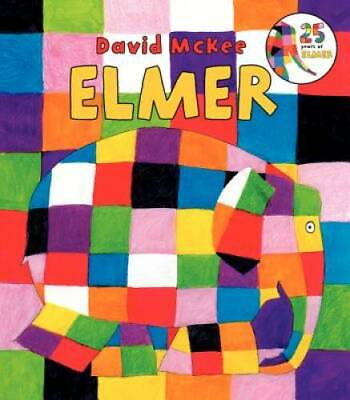 #ad Elmer Board Book Board book By McKee David GOOD $4.46