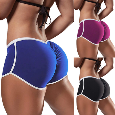 #ad sexy Women Sports Shorts Yoga Casual Gym Lady Jogging Lounge Summer Beach Pants $5.99