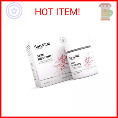 #ad SeroVital Skin Restore Healthy Skin Supplement with Ceramides and Hyaluronic Ac $42.65