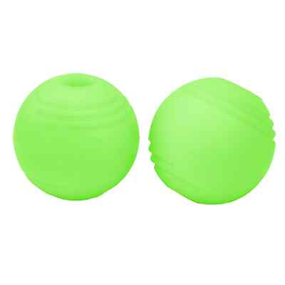 #ad 2Pk Sm 2 1 2 “ Glow Ball Dog Toy Night Or Day Play $12.50
