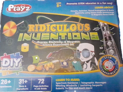 #ad Playz Ridiculous Inventions Science Kit Stem Learn amp; Do Science DIY Projects New $14.99