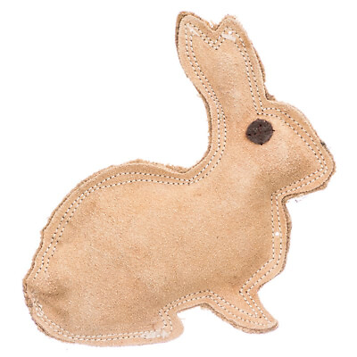 #ad Spot Dura Fused Leather Rabbit Dog Toy 8quot; Long x 7.5quot; High $15.15