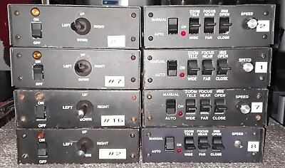#ad Lot of 8 4 Pelco MPT24DT Joystick Control Unit amp; 4 MLZ6DT Remote Controller $450.00