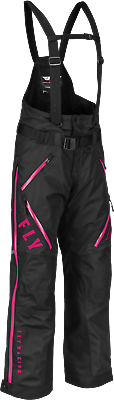 #ad FLY Racing Women#x27;s Carbon Bib Black Pink X Large $299.95