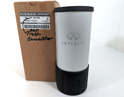 #ad Nissan INFINITI T99A7 6TA1A Trash Bin Cup Holder Car Garbage Can Canister NEW $49.50