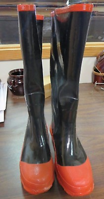 #ad Durawear Rubber boots steel shank size 7 $21.99