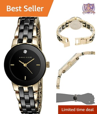 #ad Ceramic Bracelet Watch Elegant Design Accurate Timekeeping Water Resistant $66.47