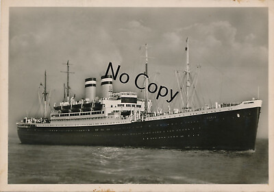 #ad Photo Pk Navy Shipping Quick Steamer Hansa X108 C $51.02