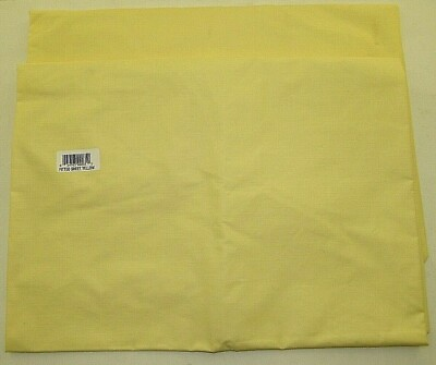#ad BOB BARKER TWO Twin Fitted Sheets 36quot;x80quot;x9quot; T180 Yellow $15.99