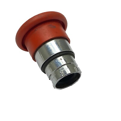 #ad Used 22mm Red Momentary Mushroom Pushbutton Operator $9.99