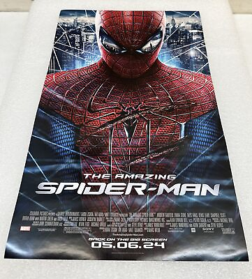 #ad The Amazing Spiderman movie poster 11” x 17” Back On The Big Screen 05 06 24 $12.99