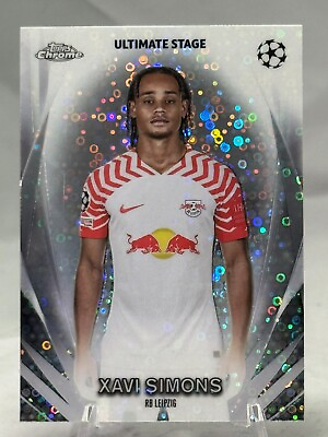 #ad 2023 24 Topps UEFA Club Competition Ultimate Stage Xavi Simons USC 49 $3.49