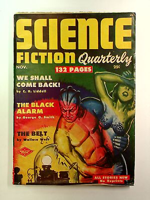 #ad Science Fiction Quarterly Pulp 2nd Series Nov 1951 Vol. 1 #3 VG FN 5.0 $47.00