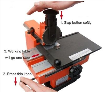 #ad Semi Automatic Sheet Embosser Metal Stamping Printer Marking Machine Label 4M uh EUR 330.46