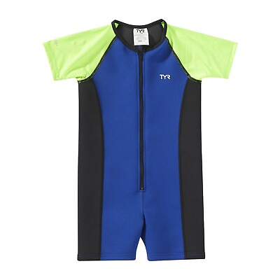 #ad TYR Boys Solid Thermal Swim Suit 2023 $31.99