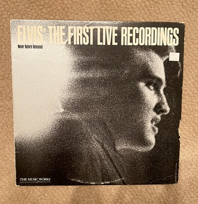 #ad Elvis Presley Elvis: The First Live Recordings 1982 PB 3601 Very Good $5.75