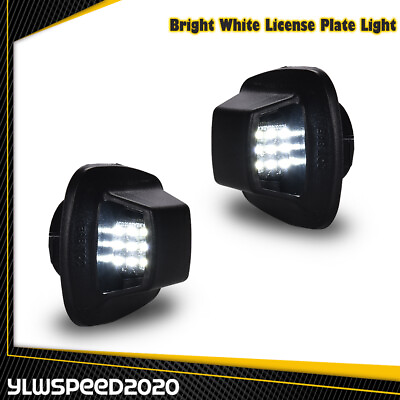 #ad 2X Full LED Bright White License Plate Light Fit For 1997 11 Dodge Dakota Pickup $12.58