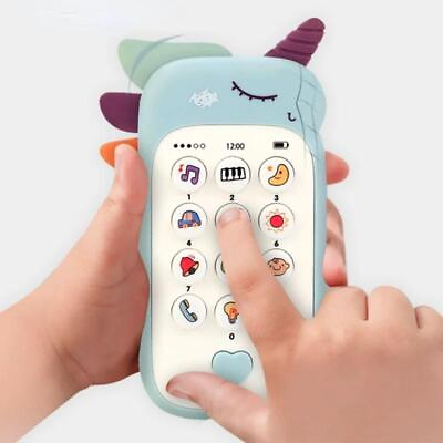 #ad Baby Phone Toy Music Sound Telephone Sleeping Toys Educational Toy Kids Gifts $8.99
