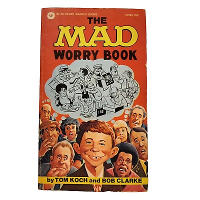 #ad #ad The Mad Worry Book Mad Magazine paperbackWritten by Tom Koch $12.21