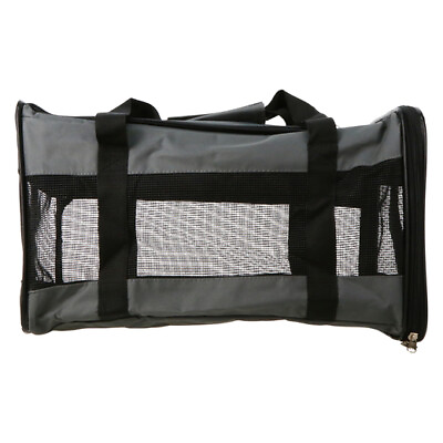 Pet Dog Small Cat Carrier Soft Sided Comfort Bag Travel Case Airline Approved $18.77