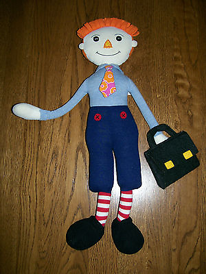 #ad The Simpleton Family Mr. plush Male Man doll 16quot; tall 1996 $9.99