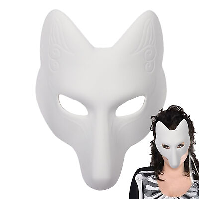 #ad Fox Mask DIY Cosplay Fox Cute Masks Party Costume Props Style $12.14