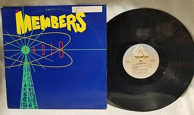 #ad The Members: Radio Vinyl 12 inch 45rpm Single Arista Records US 1982 $7.95