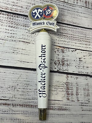#ad Hacker Pschorr Beer Tap Handle Munich Gold Germany Brewery $27.99