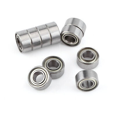 #ad 10pcs Steel Double Shielded 685ZZ Miniature Ball Bearings Bearing 5x11x5mm YSE $8.26