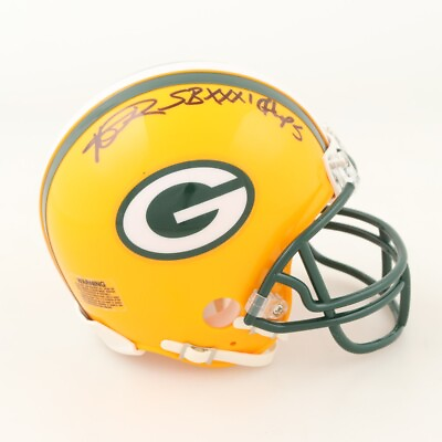 #ad Andre Rison Green Bay Packers quot;SB XXXIquot; Speed Mini NFL Helmet w COA $71.40