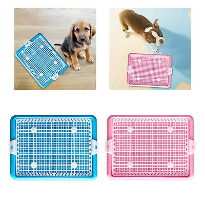 #ad Puppy Dog Potty Tray Indoor Puppy Pee Pad Holder for Small Size Dogs $16.89