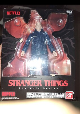 #ad Netflix Stranger Things The Void Series: HOPPER 7quot; Action Figure Box has wear $12.44