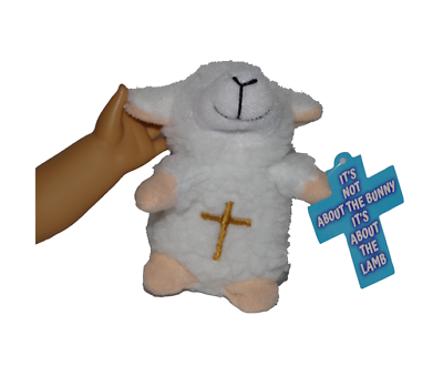 #ad Religious Easter Lamb Cross Card 18quot; Doll Clothes Accessory For American Girl $6.49